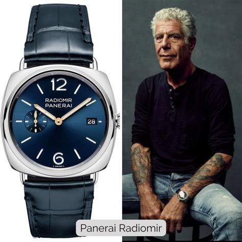 anthony bourdain watch panerai|anthony bourdain's watch.